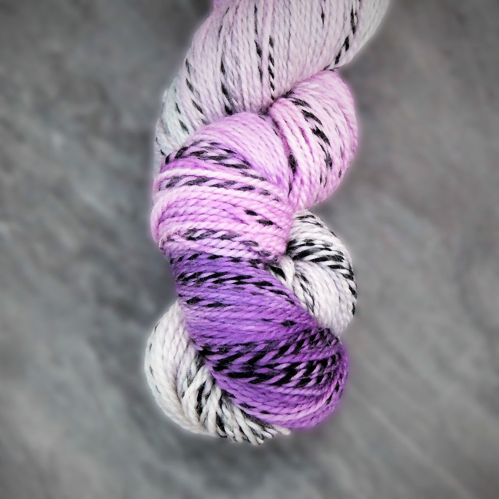 Thumbnail: In Love With Gloria - 4 Ply Zebra Hand Dyed Yarn