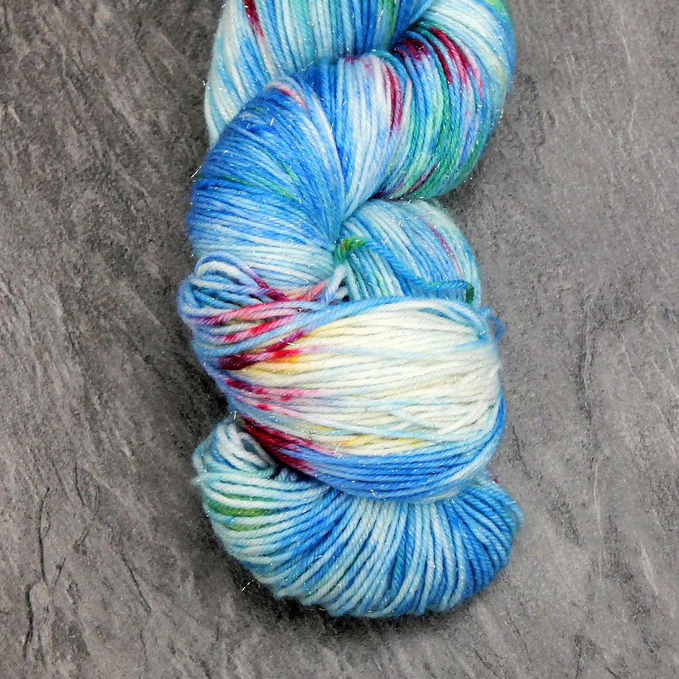 Thumbnail: Poppy Field - 4 Ply Sparkle