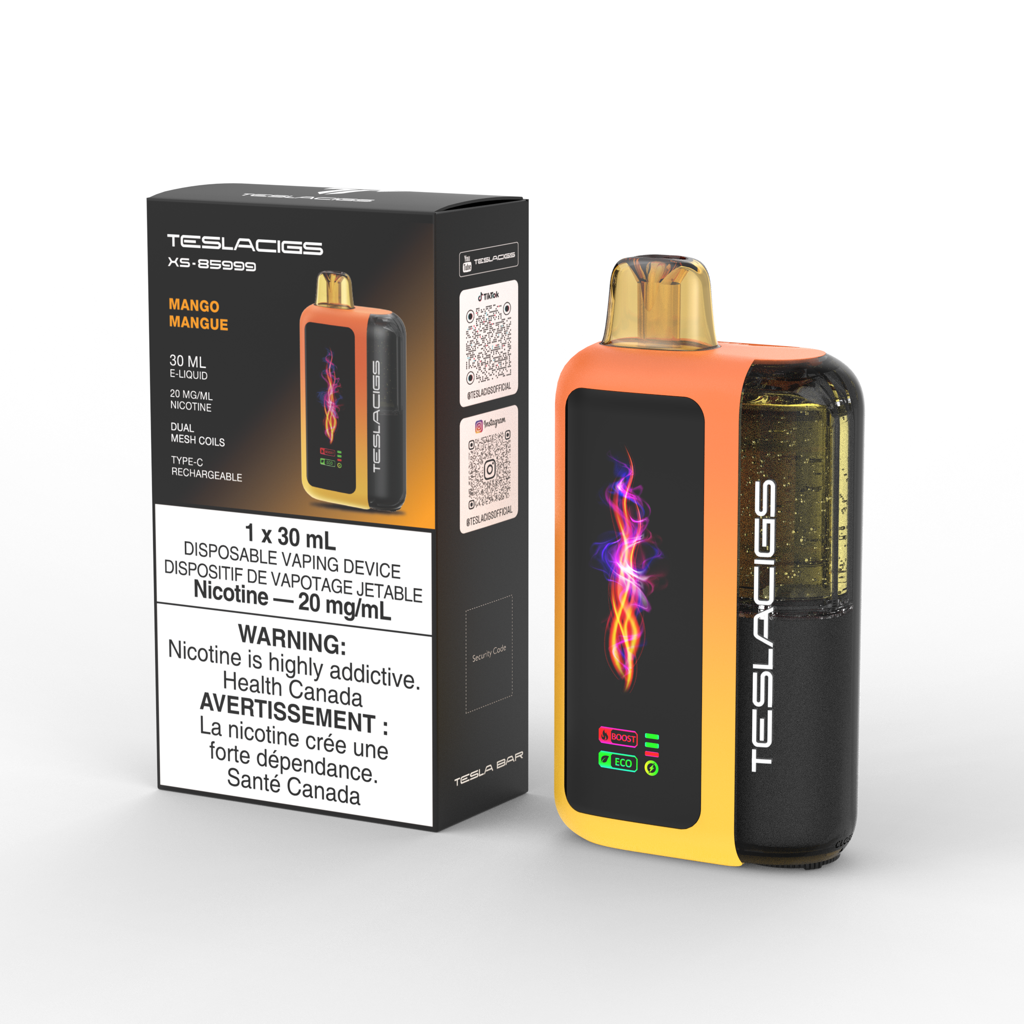 Tesla Disposable Mango