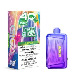 Kraze Giga 150k s apple g