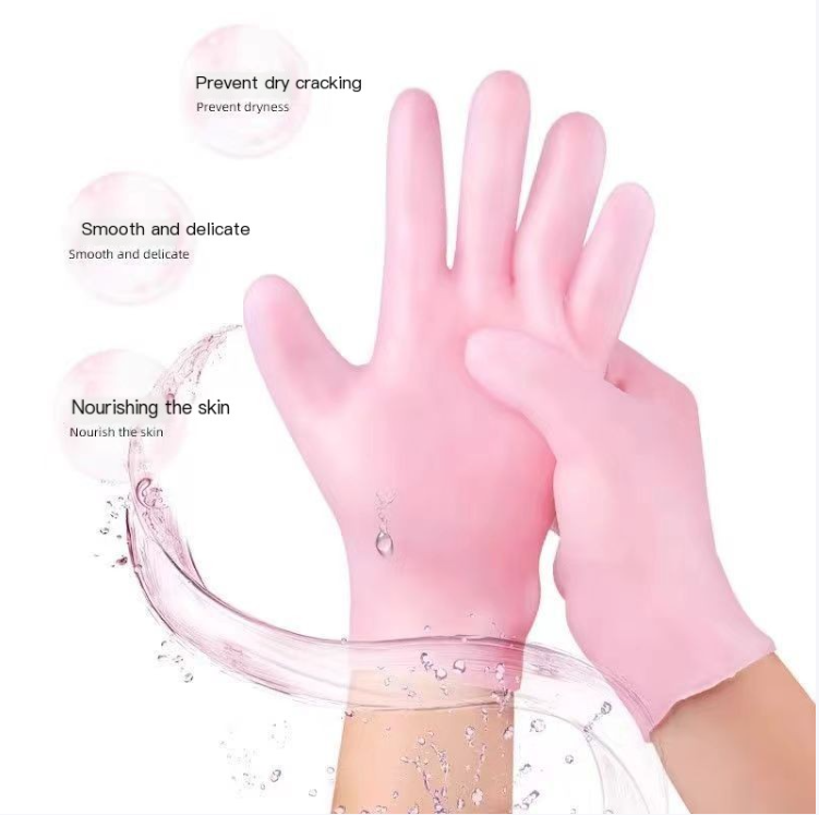 Miniatura: Soft Silicone Protective Moisturizing Gloves And Socks