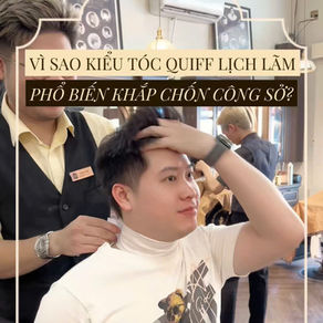 Quiff: Kiểu tóc lịch lãm và đa dụng cho phái mạnh