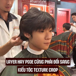 ĐỪNG ĐỂ TEXTURED CROP BIẾN THÀNH MÁI NGỐ: NGHỆ THUẬT SỬ DỤNG KÉO TẠI BARBERSHOP