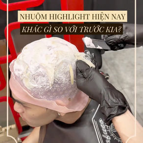 Nhuộm Highlight Bạch Kim, Phẩy Nhẹ Light Mới Là Xu Hướng Mới!