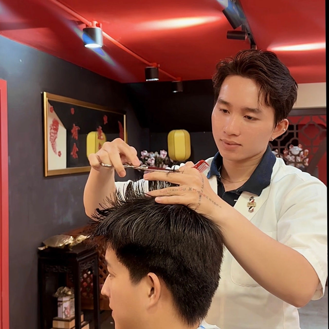 Highfive Barbershop, Tiệm hớt tóc Highfive, cá nhân hoá kiểu tóc, cắt tóc nam, tiệm tóc nam, tiệm cắ