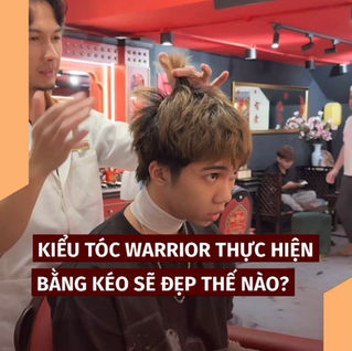 KIỂU TÓC WARRIOR CẮT BẰNG KÉO – NGHỆ THUẬT HAY CHỈ LÀM TRÒ? GIẢI MÃ BÍ MẬT ĐẰNG SAU KIỂU TÓC CHIẾN BINH