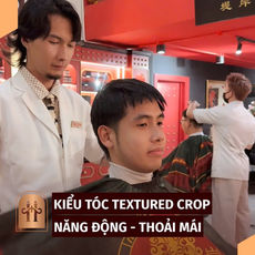 TEXTURED CROP – KIỂU TÓC “MESSY” HOÀN HẢO CHO HỌC SINH SINH VIÊN