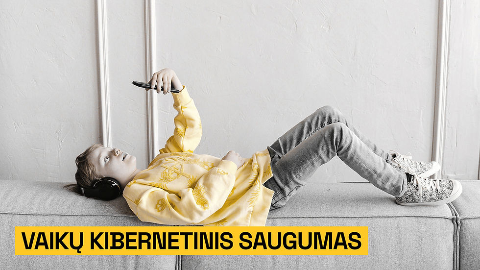 Vaiko kibernetinis saugumas: 5 dalykai, kuriuos verta padaryti prieš rugsėjo 1-ąją