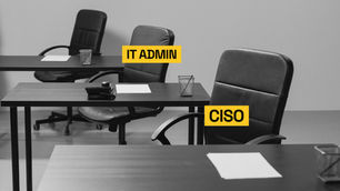 What is a CISO and how does it differ from an IT administrator?