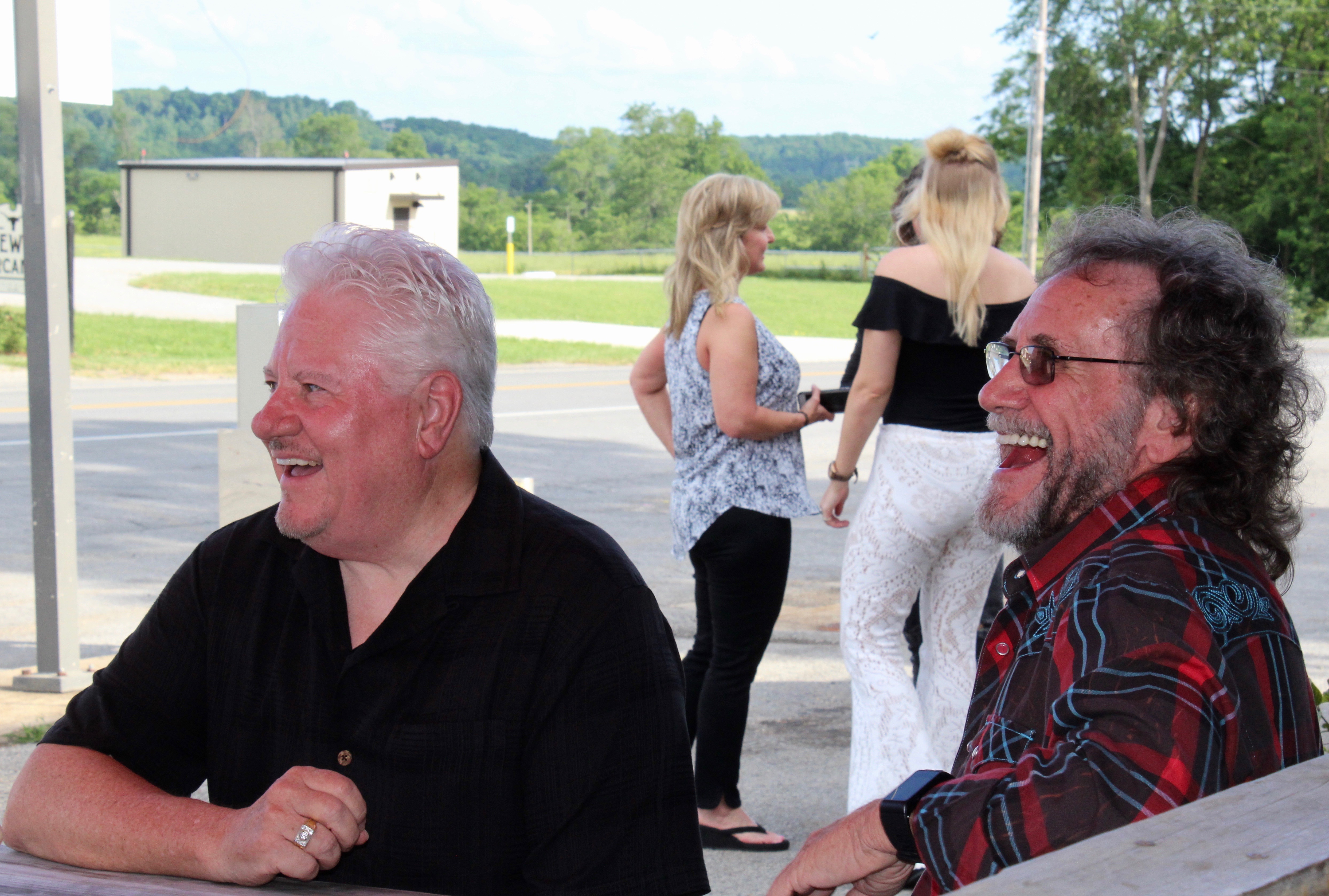 Country Music | David Frizzell | Allen and David on the set