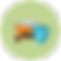 Decorative vector image of a car and a shield with a check mark