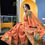 Thumbnail: Exclusive Pichwai art Silk saree /hand painted/hand embroidery 