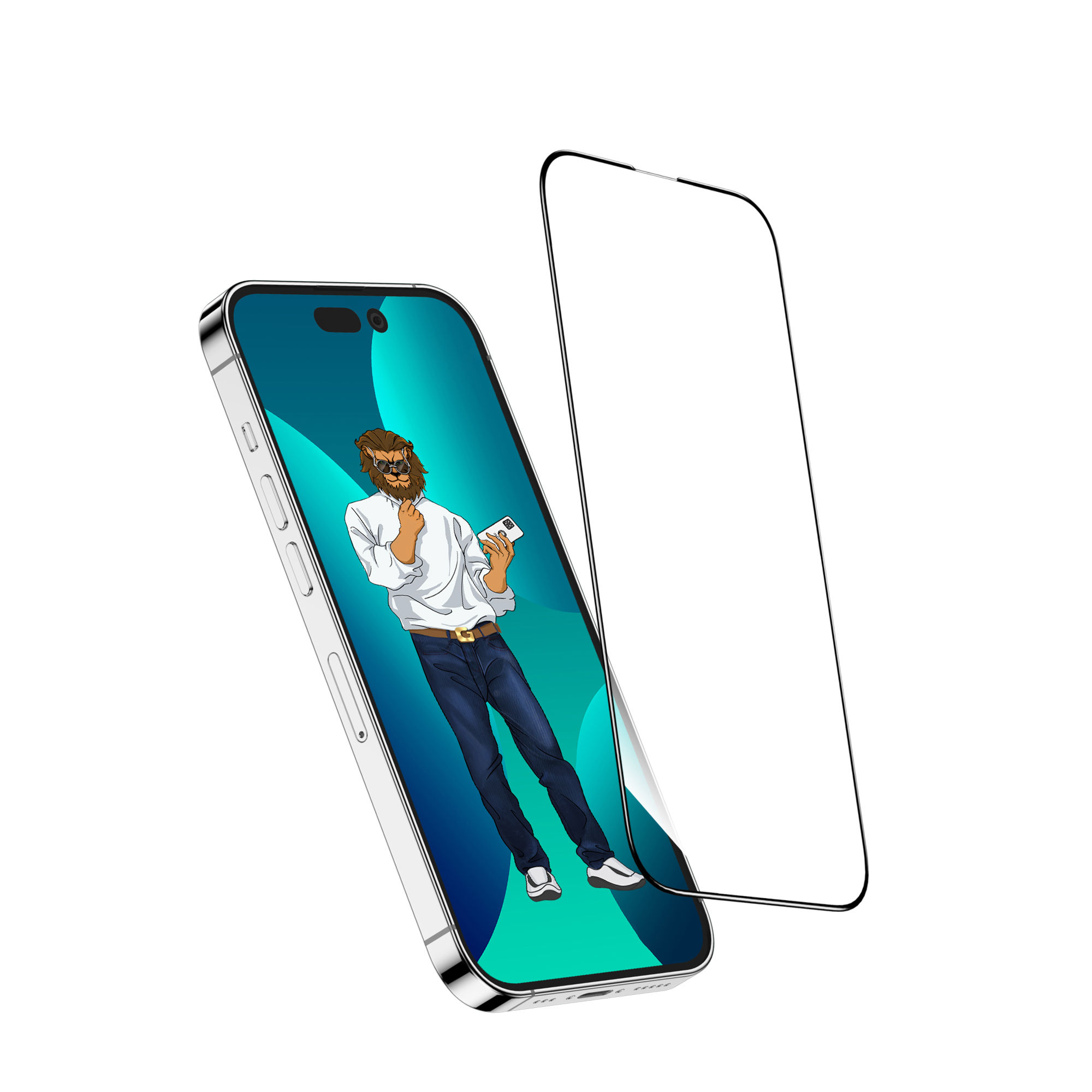 Green 9h Steve Clear Strong Full Glass Protector