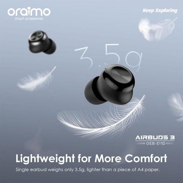 Thumbnail: oraimo Airbuds 3  BT Earphone OEB-E11D