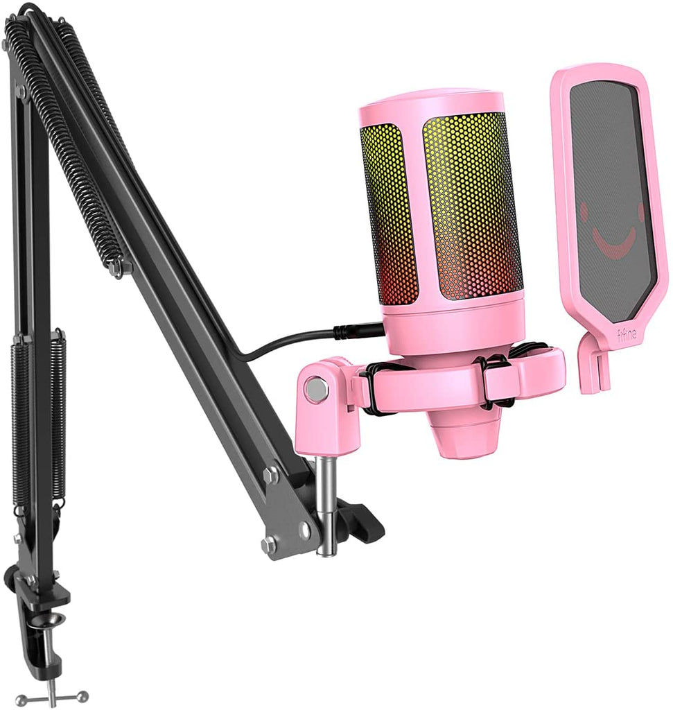 섬네일: Fifine Ampligligame USB Microphone