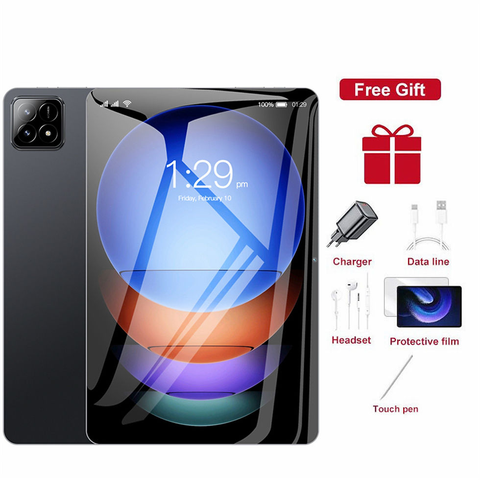 Thumbnail: Pad 7s Pro Tablet 11'' Original Android 14 Tab 5G Dual SIM 22GB+2TB 20000mAh WIF