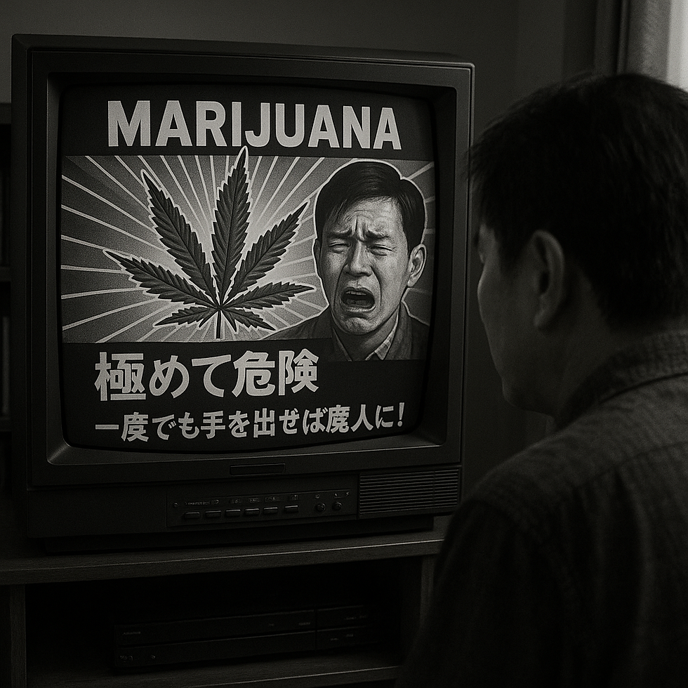 「大麻＝極めて危険な薬物」「一度でも手を出せば廃人になる」といった極端なイメージが刷り込まれている日本人
