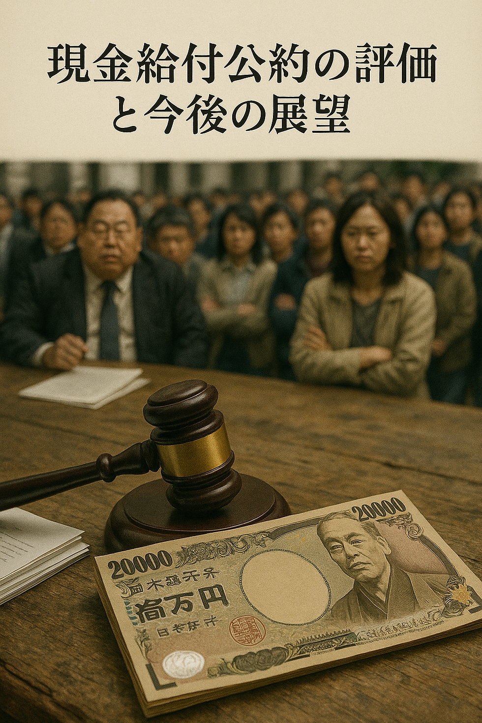 現金給付公約の評価と今後の展望