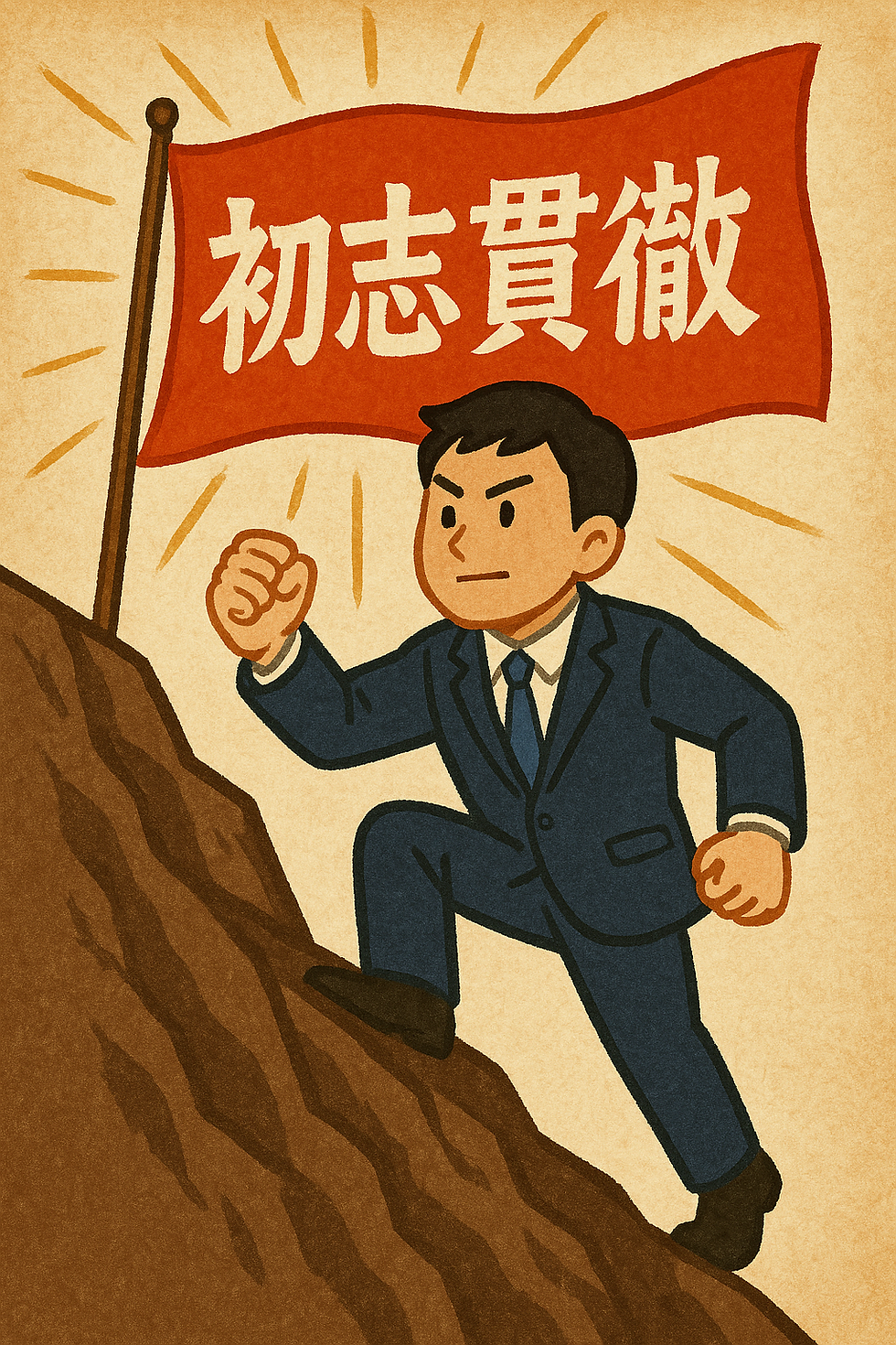 初志貫徹