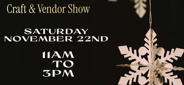 Holiday Kick Off Craft & Vendor Show