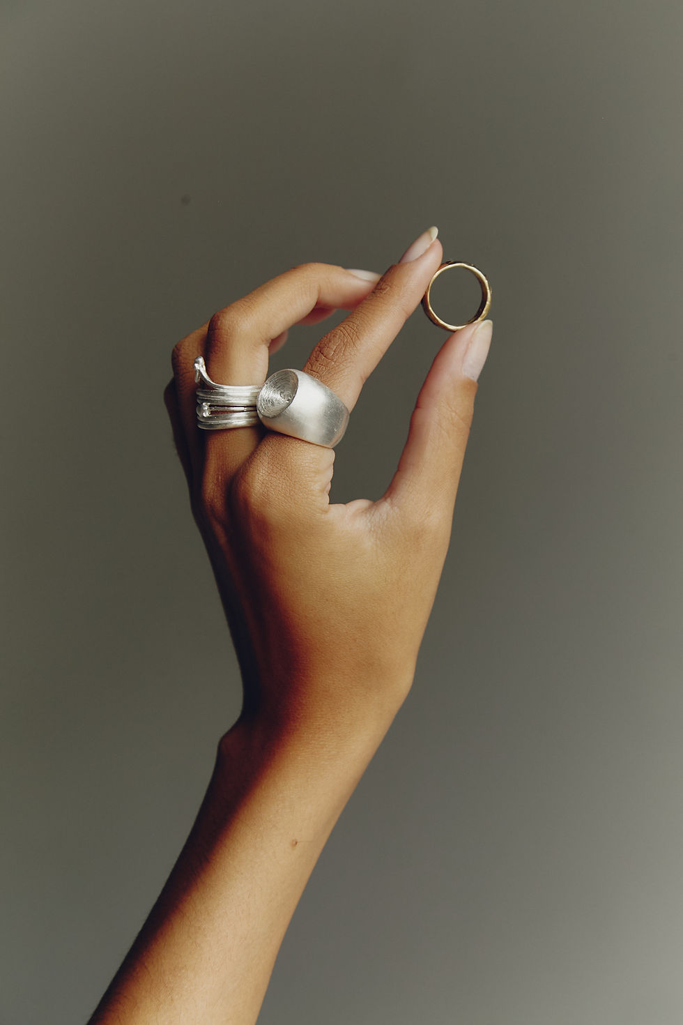 Miniatura: anel irregular