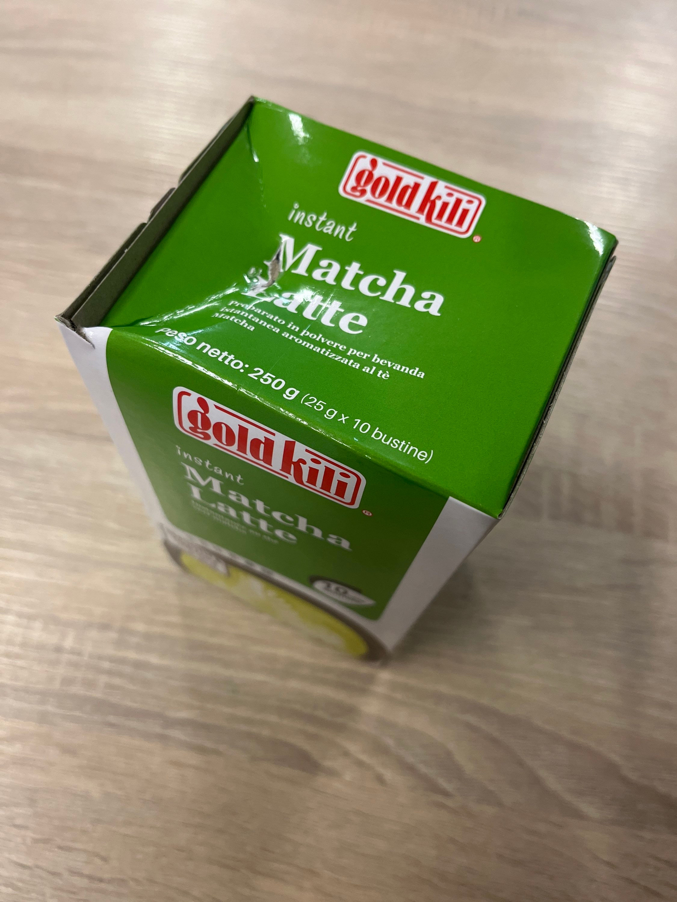 Damaged packaging! Matcha Latte 10x25g