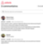 Commentaires AirBnB