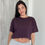 Miniatura: Crop Top Ovesize Acid Wash