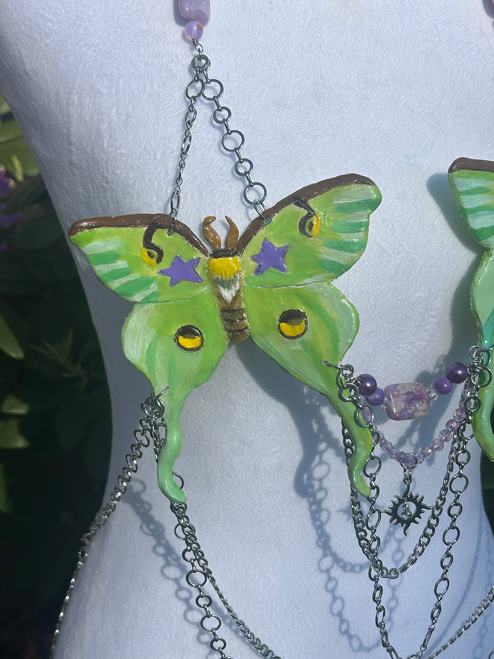 Thumbnail: *CUSTOM* Luna Moth/Butterfly Top