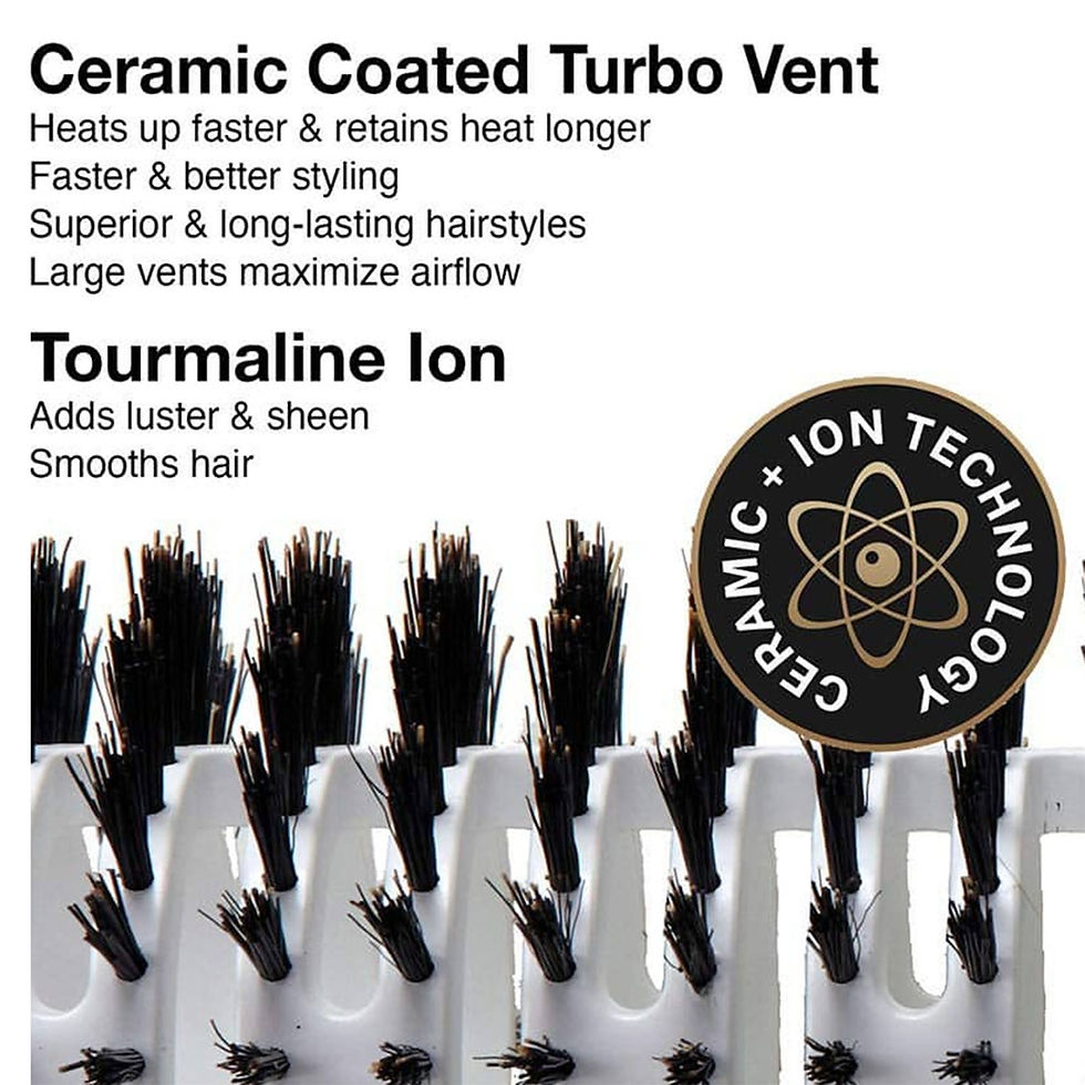 Thumbnail: Olivia Garden Ceramic + Ion XL Boar Brush Collection