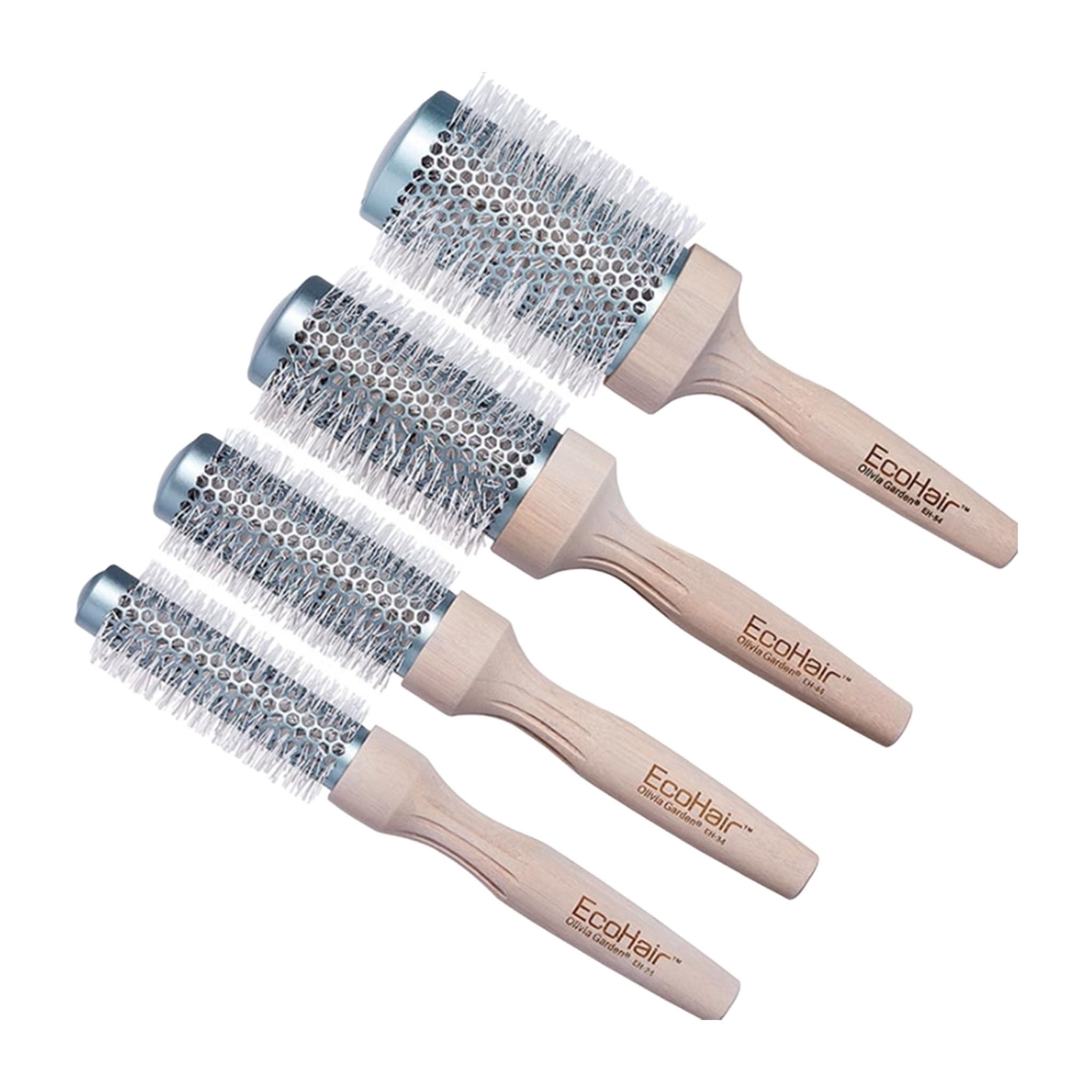 Olivia Garden EcoHair Thermal Bamboo Radial Brush Collection