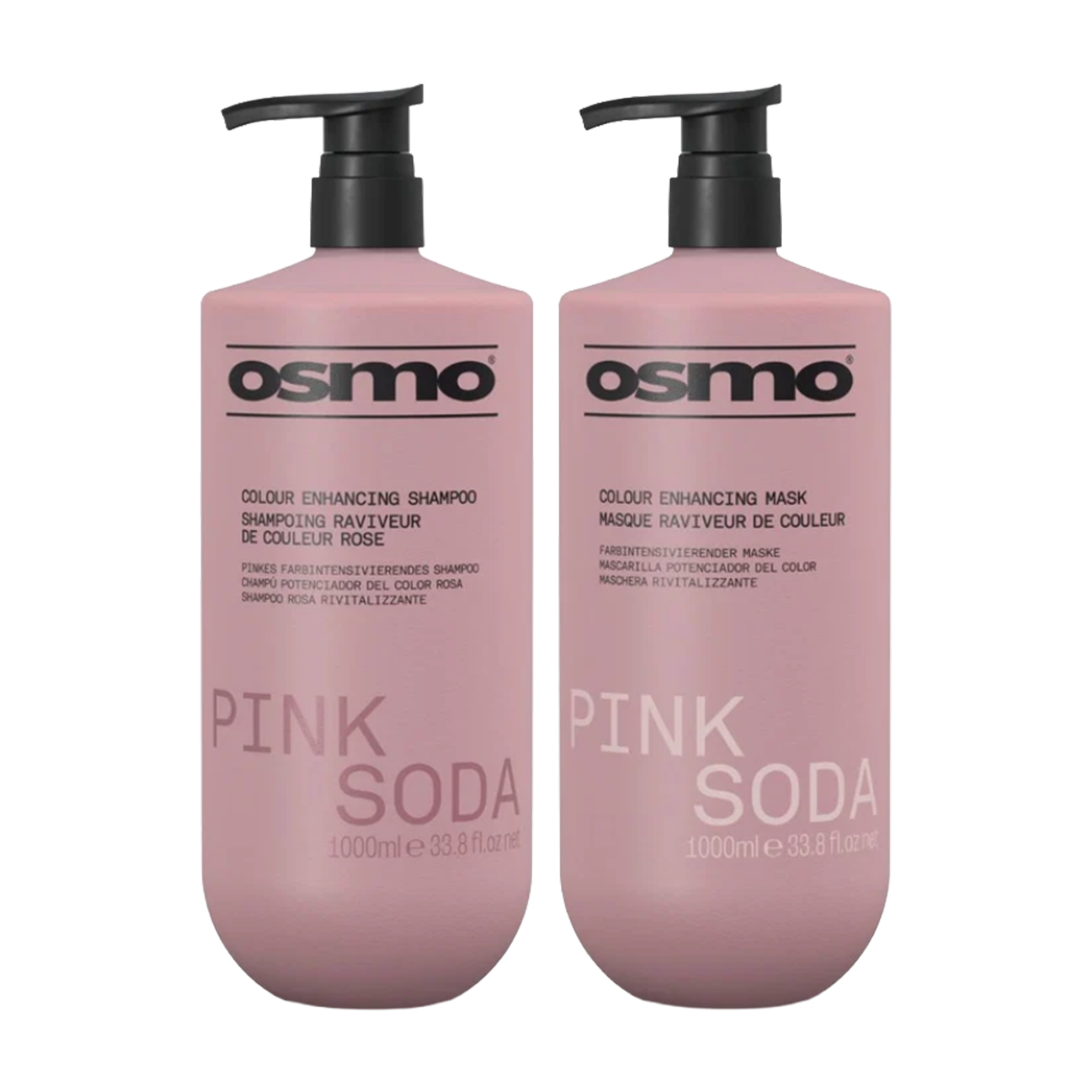 OSMO Pink Soda Duo Pack | Shampoo & Mask, 1l