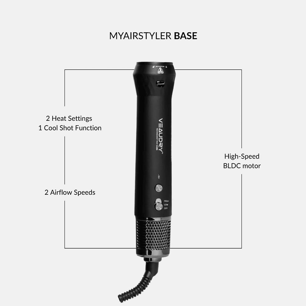 Thumbnail: Veaudry myAirStyler [3-in-1] Hot Brush & Air Curler