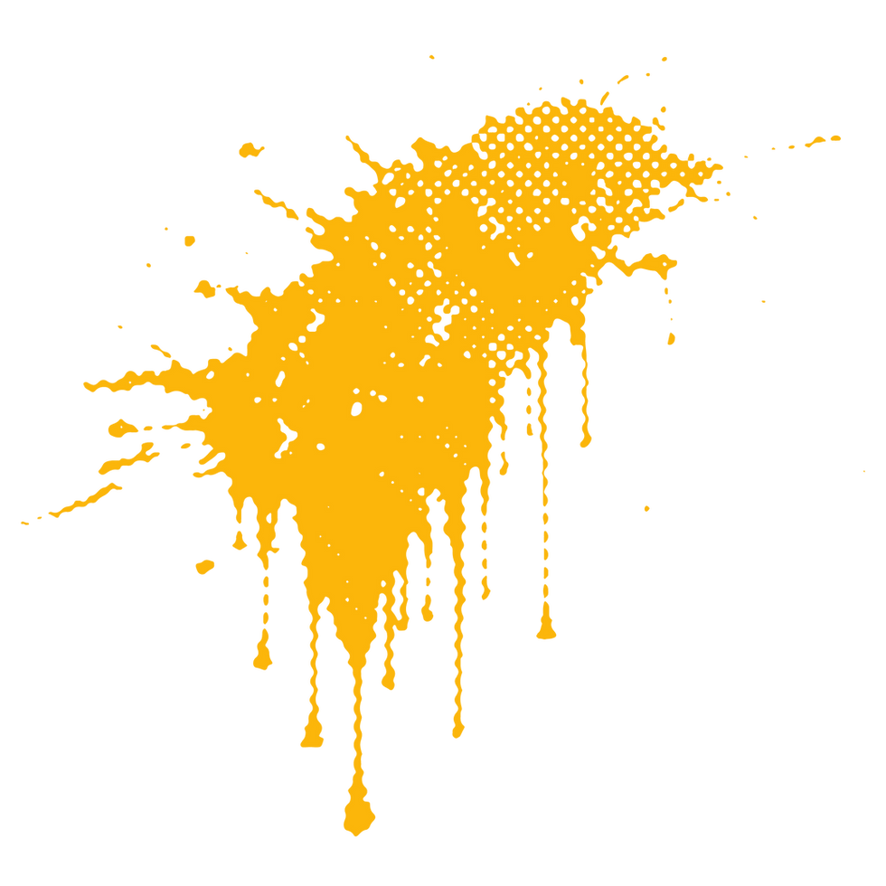 Green Paint Splatter