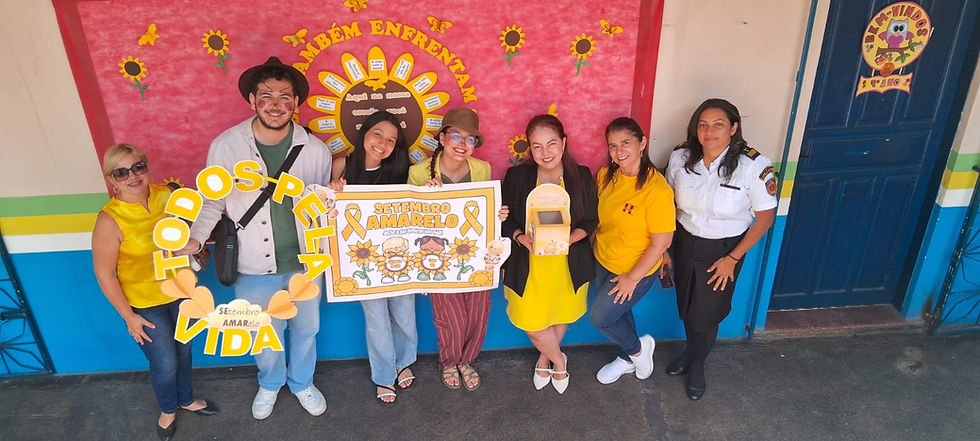 MIR Centro-Sul realiza ações da campanha Setembro Amarelo para promoção da qualidade de vida