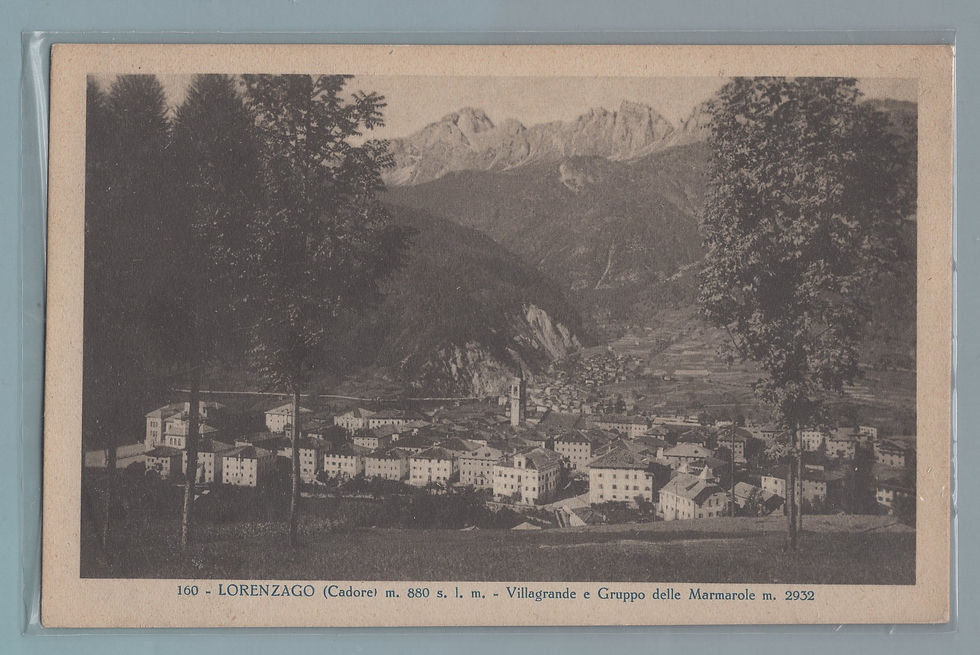 1DTVE692A31 Lornzago . Villagrande e Marmarole