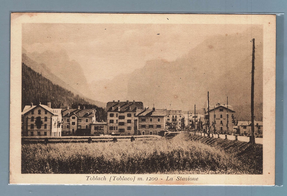 1IREL184A41 Toblaco . La stazione . nuova