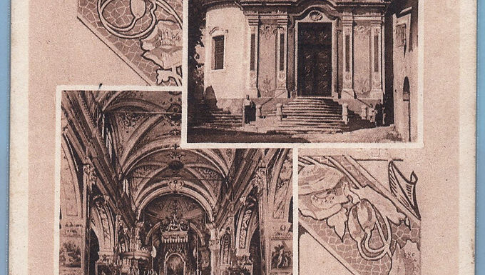 1ATOF411A09 Montalenghe . Chiesa Parrocchiale . Viagg.