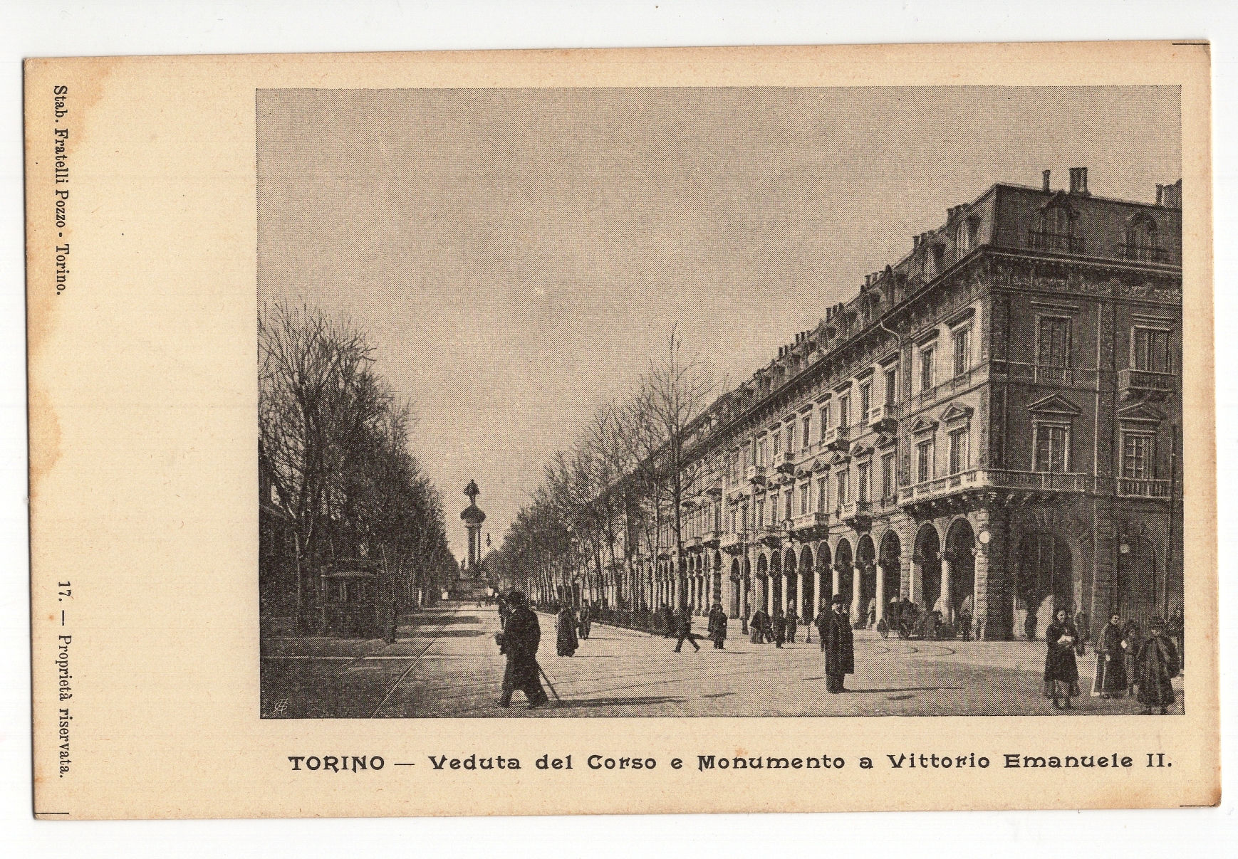 1ATO.L219A49 Torino . C.so Vittorio Emanuele II