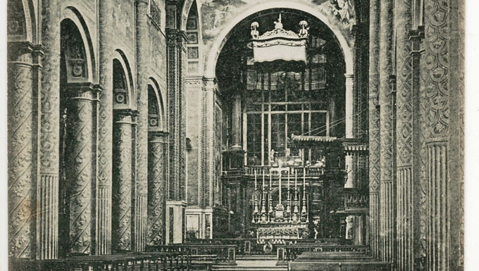 1ATO.L219A10 Torino: interno del Duomo . Nuova