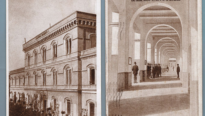 2O04. Cart. Reggim.:  Museo storico Granatieri . Caserma Umberto INuove