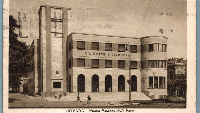 1ANO.F952A11 Novara . Nuovo Palazzo delle Poste