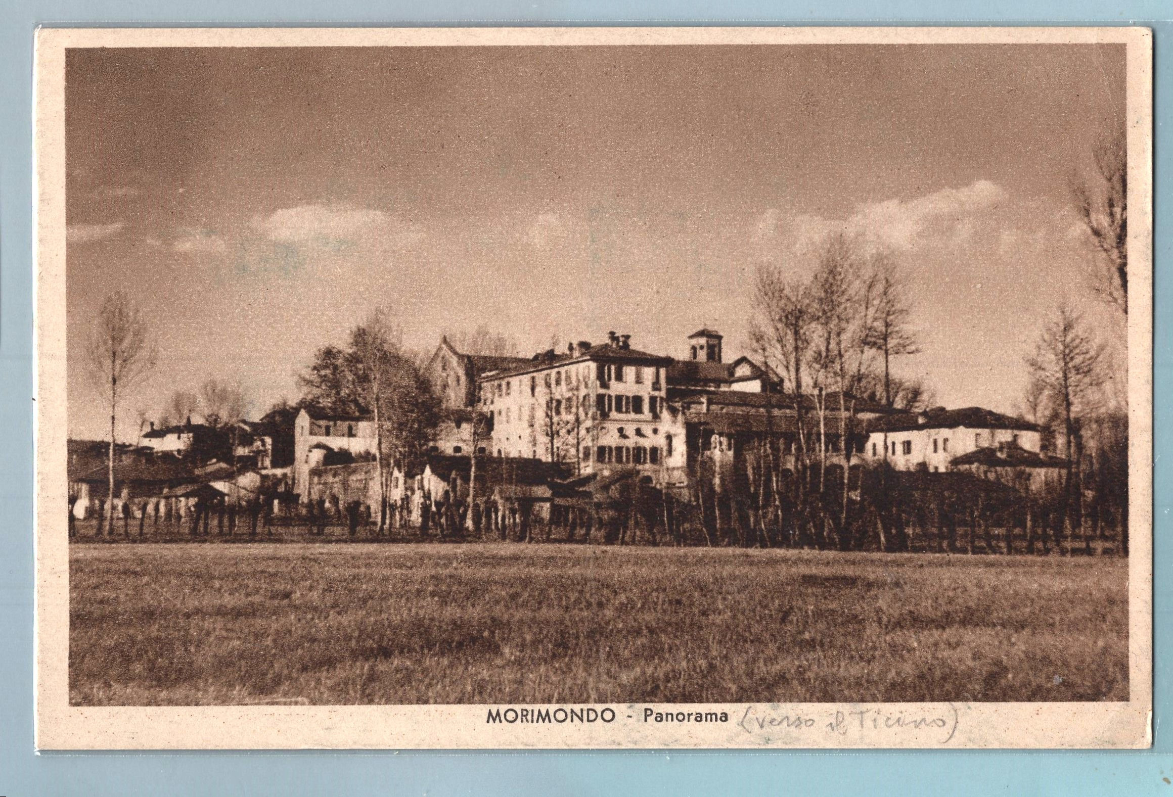 1CMID033A31 Morimondo . Panorama . Nuova