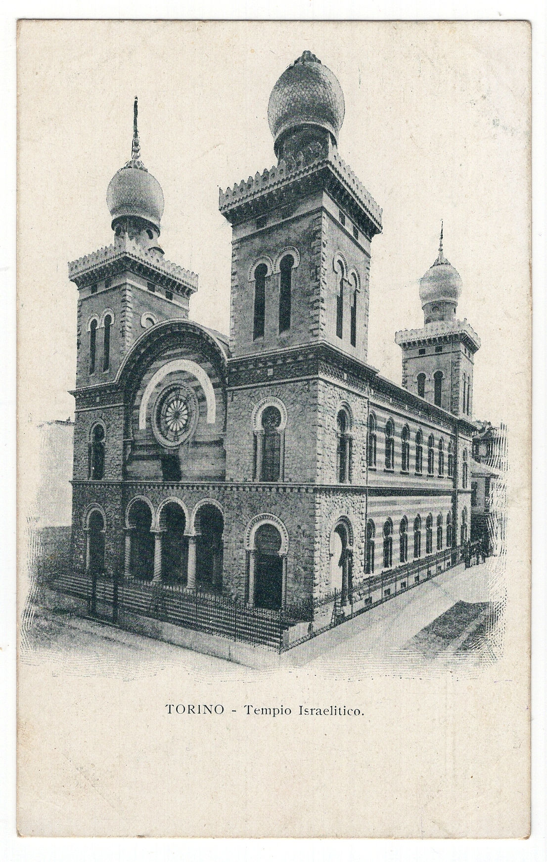 1ATO.L219A09 Torino . Tempio Israelitico