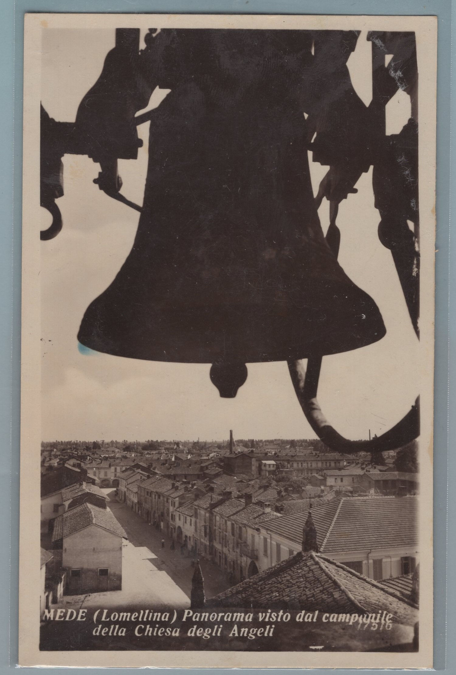1CPVF080A31 Mede . Panorama dal campanile . nuova