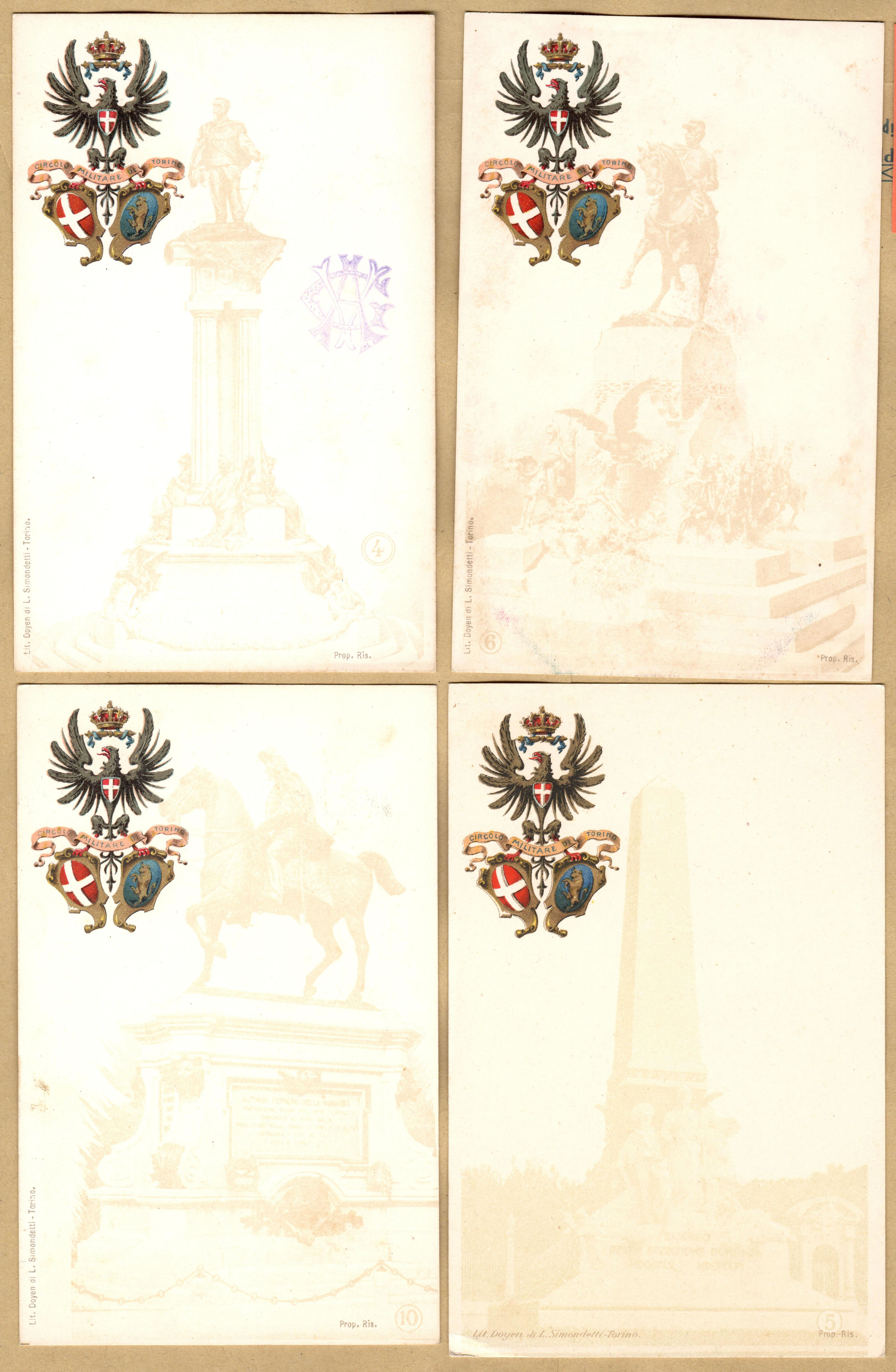 2O05.TOR Circolo Militare di Torino - Con Immagine in filigr. - Nuova