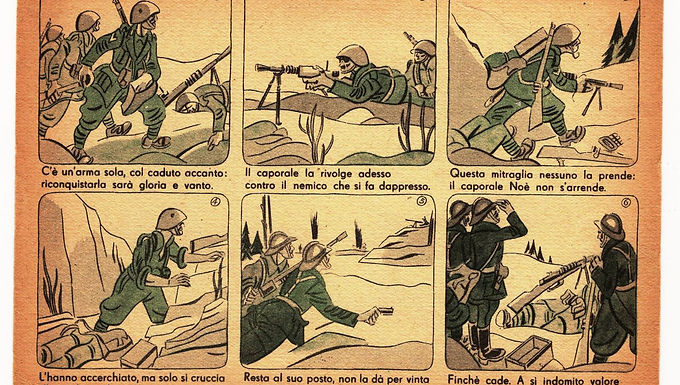 3B08ZZVIG Cart.  Franchigia Militare: Vignette . Eroismo . Nuova riparata
