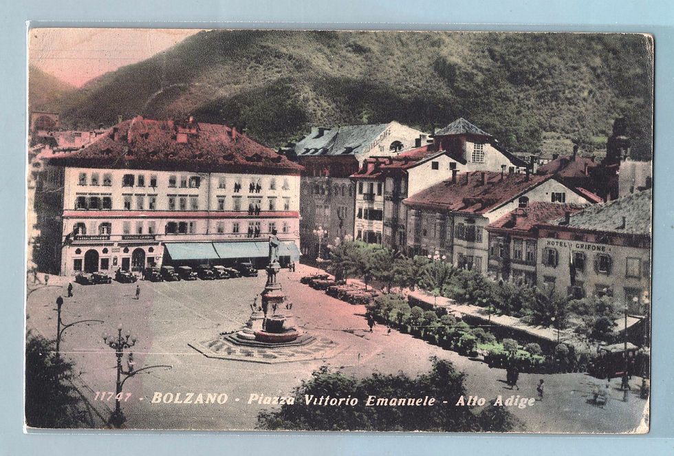 3FBZ.A952A33 Bolzano . P.za Vitt. Emanuele SF