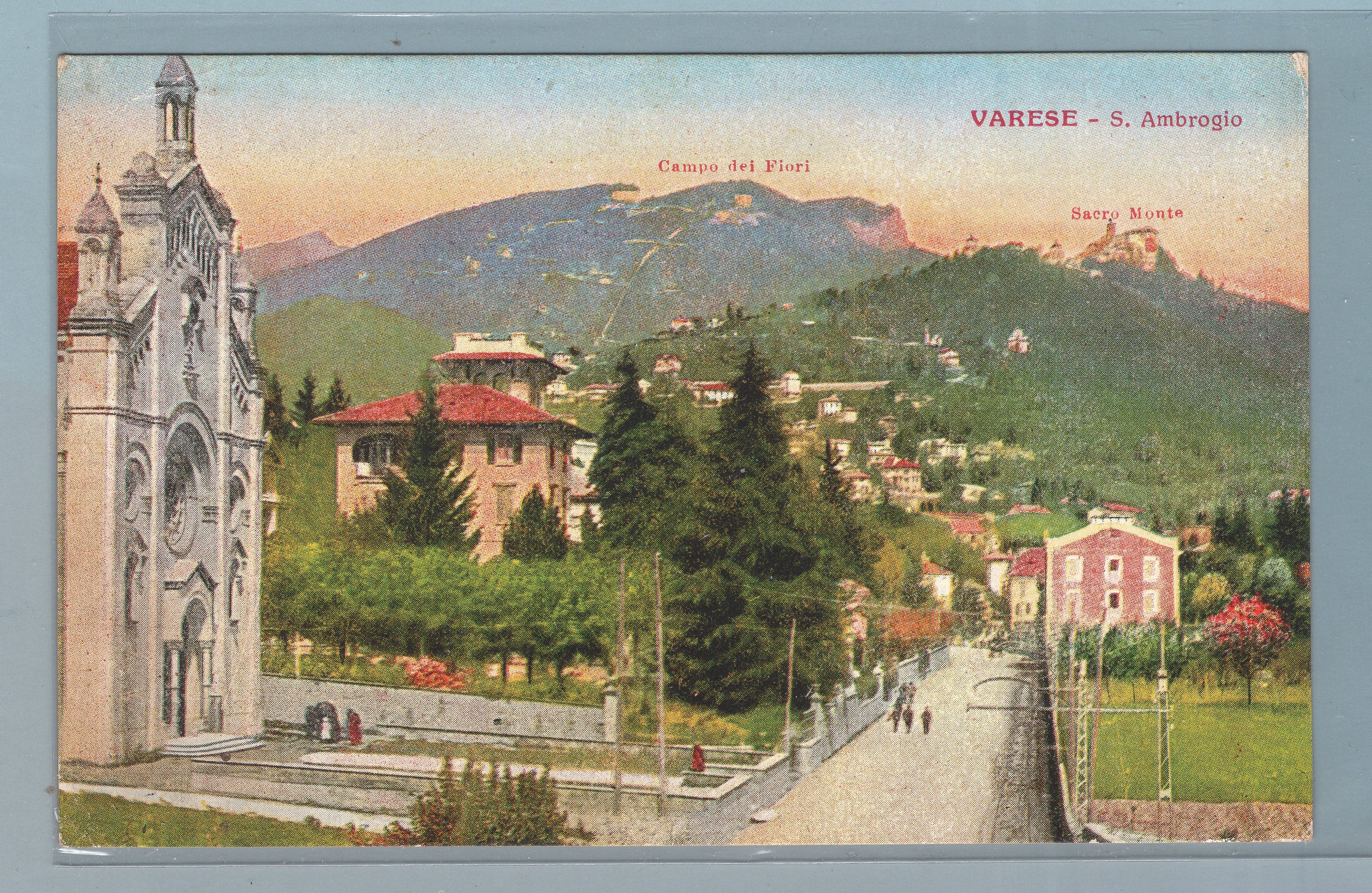 2CVA.L682A09 Varese . S.Ambrogio . viagg. SF