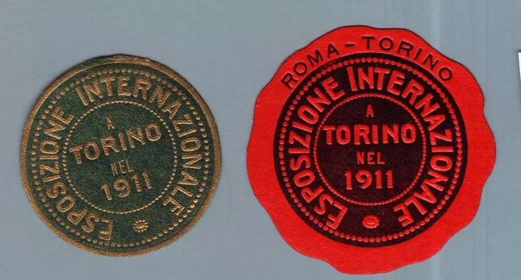 1911L219ETAD Inernational Exhibition - seal